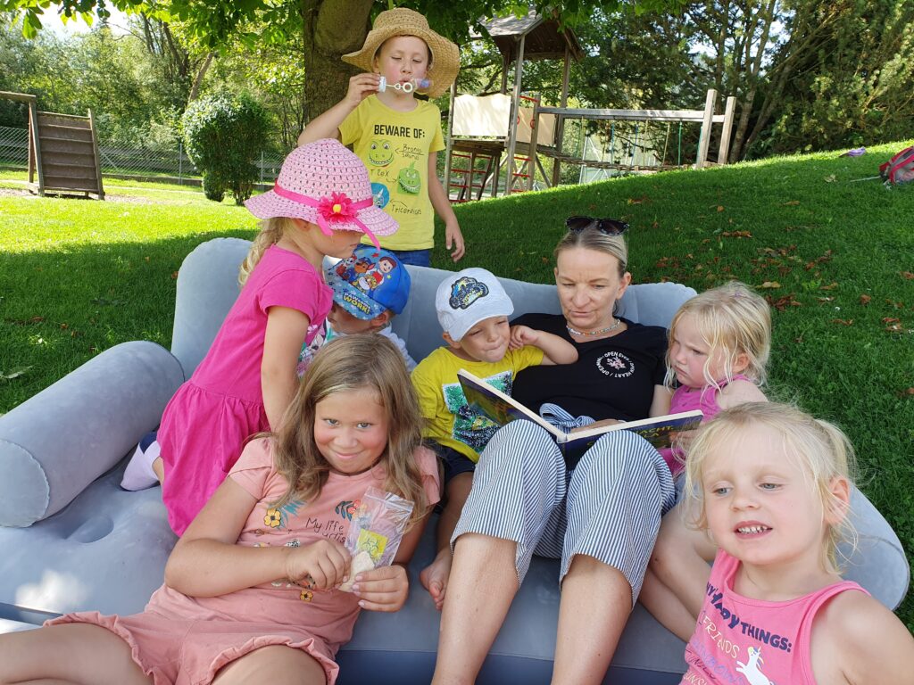 Spiel und Spaß im Sommerkindergarten