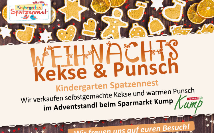  Weihnachtskekse und Punsch